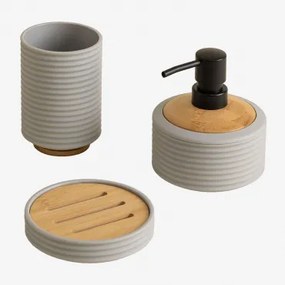 Remick Badkamer Set Zand Grijs - Sklum