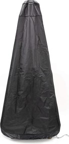 BonFeu Premium Beschermhoes Medium - Vuurschaal&amp;BonBiza Barbecue - PVC - Zwart - Weerbestendig - Trekkkoord