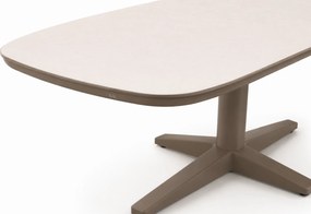 Dining Tuintafel ovaal 220 x 110 cm Zand/Beige Zanzibar