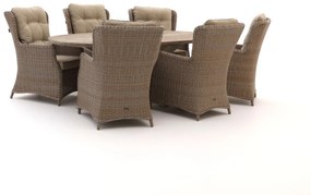 Intenso Milano/ROUGH-Y 240cm dining tuinset 7-delig