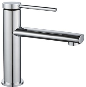 Wastafelkraan Rea Oval Chrom Low