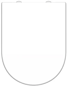 SCHÜTTE Toiletbril WHITE d-vormig duroplast