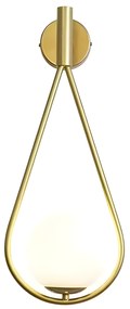 Wandlamp G094-1W GOLD WHITE