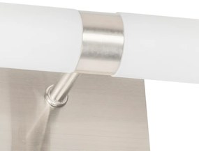 Moderne badkamer wandlamp staal IP44 2-lichts - Bath