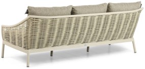 Stoel en Bank Loungeset 5 personen Aluminium/Wicker Taupe  Apple Bee Milou