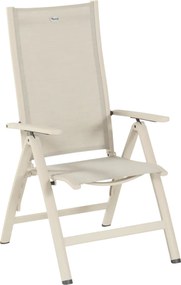Royal Club Full Alu Recliner Loft-beige Aluminium Zand/Beige