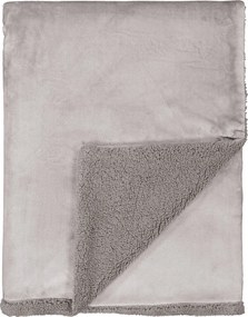 Plaid in fleece en sherpa, Maxine