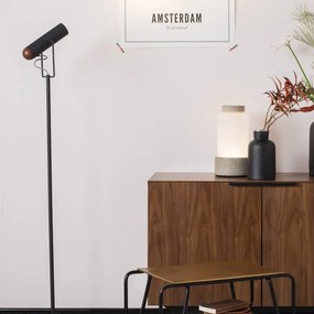 Zuiver Marlon Slanke Vloerlamp Zwart