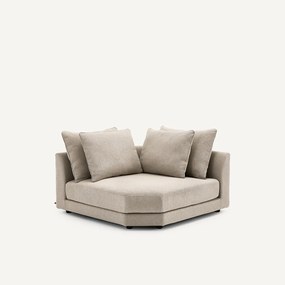 Modulair hoekbank in tweed, TIBERIO
