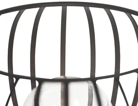 Moderne vloerlamp zwart - Saffira Modern E27 rond Binnenverlichting Lamp