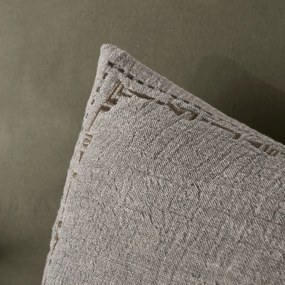 Kussensloop tweezijdig tetra/linnen , Thesari