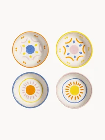 Handgemaakte schalen Boavista, 4 stuks