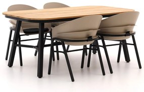 Hartman Tubb dining tuinset 185cm 5-delig verstelbaar