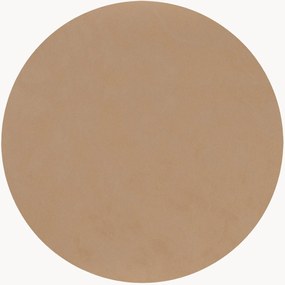 Handgemaakte leren placemats Nupo, 4-delig