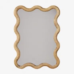 Rechthoekige Wandspiegel 55x40 Cm Van Tilore Eikenhout Eikenhout - Sklum