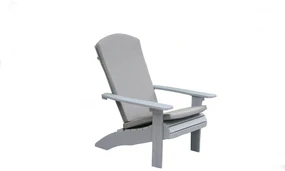 Garden Interiors Adirondack Stoel - Grijs - Kunststof Polywood - Garden Interiors