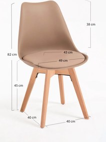 Set 4 Synk Basic Stoelen