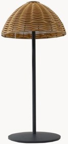 Dimbare in- & outdoor LED-tafellamp Faroe met accu