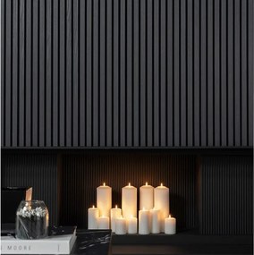 AKU Paneel Akoestisch Vilt Zwart 270x60x2,1cm - 270 cm x 60 cm x 2.1 cm | 10 kg | Paneli akoestische wandpanelen - AKU Wandpanelen