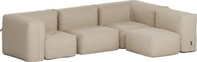 Soft Zitzak Outdoor 4 Seater Hoekbank - Bouclé Beige