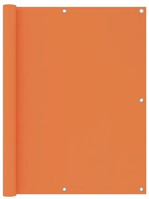 vidaXL Balkonscherm 120x300 cm oxford stof oranje