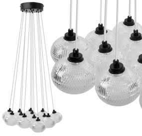Hanglamp MS024-13CP Black