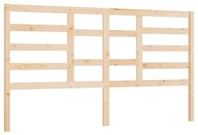 vidaXL Hoofdbord 186x4x104 cm massief grenenhout