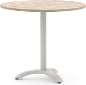 + 10% kassakorting | Tuin eettafel Bellagio | Rond | Tuintafel Teakhout | Ø85cm | 2 personen | Kees Smit Tuinmeubelen