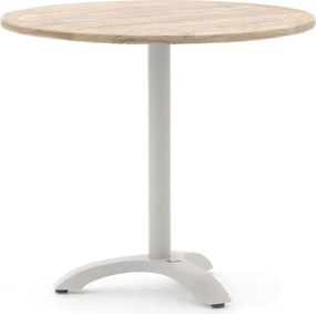 Tuin eettafel Bellagio | Rond | Tuintafel Teakhout | Ø85cm | 2 personen | Kees Smit Tuinmeubelen