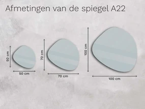 Organische LED spiegel met verlichting A22