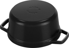 Staub La Cocotte Cocotte 20 cm / 2,2 l, Rond, Zwart - La Cocotte - Staub