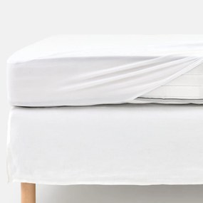 Matrasbeschermer van Tencel, waterdicht, rand 27 cm