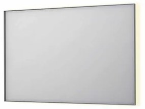 INK SP32 spiegel - 120x4x80cm rechthoek in stalen kader incl indir LED - verwarming - color changing - dimbaar en schakelaar - geborsteld RVS 8410073