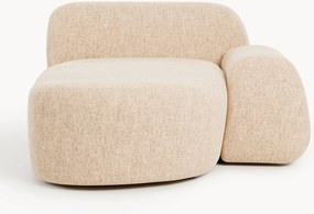 Bouclé hoekmodule Wolke