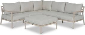 Hoek loungeset  Aluminium Zand/Beige  Lifestyle Garden Furniture Verano