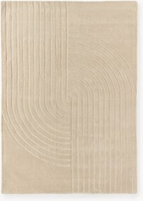 Handgetuft wollen hoog-laag vloerkleed Mason