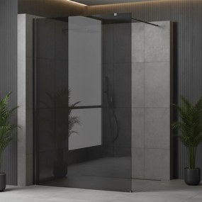 Walk-in douchewand Rea Flexi Grey / Titan 90