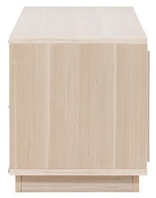 TV Meubel Met Schuifdeur Whitewash - 180x40x45cm.