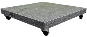 AVH Parasolvoet 90 kg met 4 wielen graniet