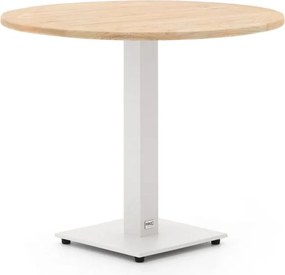 + 15% kassakorting | Tuin eettafel Forza | Rond | Tuintafel Teakhout | Ø85cm | 2 personen | Kees Smit Tuinmeubelen