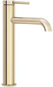 Wastafelkraan Rea Spot Gold High