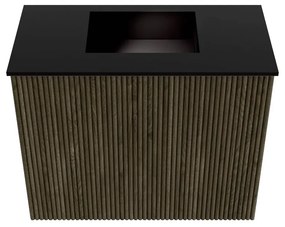 Mondiaz Joya 50cm toiletmeubel shadow met wastafel faye midden zonder kraangat urban