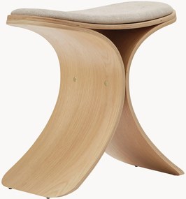 Eikenhouten kruk Luno