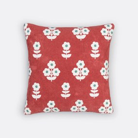 Geborduurd kussenhoes 40x40 cm, Malanis