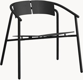 Metalen loungestoel Novo voor in de tuin