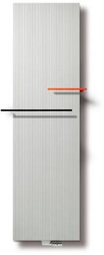 Vasco Bryce Plus BV designradiator 2200x450mm 1950W aansluiting 0066 wit structuur 112090450220000660600-0000