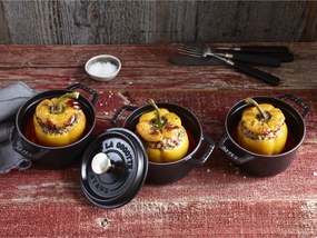 Staub La Cocotte Cocotte 14 cm / 800 ml, Rond, Zwart - La Cocotte - Staub
