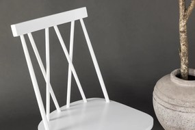 Jörn Eetkamerstoel - Lena - Wit - Rubberhout - Jörn