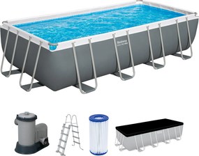 Bestway Steel Pro MAX Zwembad Set - 5,49 x 2,74 x 1,22 m - Met filterpomp&amp;ladder