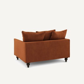 2-zits compact fluwelen zetel, Lazare